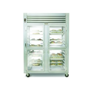 Half Door with Glass Refrigerator